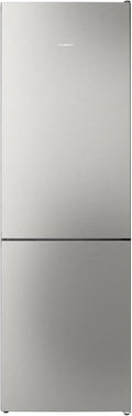 Siemens iQ300 KG36NVIBG Kühl-Gefrierkombination, 218 L, 186 x 60 cm, No Frost, freistehend, Edelstahl, Kühlschrank mit Gefrierfach, Total noFrost