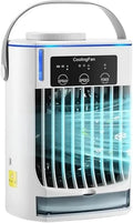 Klimaanlage, Hoffmarkt 5-in-1 500ML, tragbar, Weiß, White - 500ML, Hoffmarkt Klimaanlage Mobil.Tragbarer 5-in-1 Smart-Mobil-Kühler mit Wasserkühlung