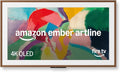 Smart TV, 55 Zoll, Fernseher, 4K UHD, QLED, HDR, HDR10+, Amazon Ember Artline 55' mit Fire TV, Sprachsteuerung mit Alexa - Nussbaum, individuelle