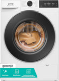 Gorenje WGAM494A Waschmaschine, 15 Programme, 9 kg, Energieklasse A, Inverter, Dampf, aquaStop, Weiß, 1400 U-Min, 10% besser als, SteamTech