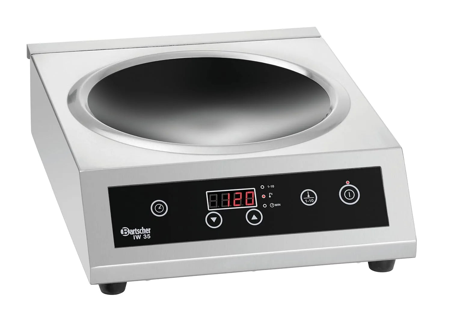 5 kW Gastronomiebedarf, Induktionswok Ø 220mm, Bartscher