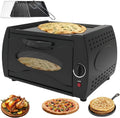 Elektrischer Pizzaofen 2-in-1, 15 L, 2100 W, 2 Temperaturzonen, Temperaturregelung 50, 0-400, 2-in-1 Tandoori Backofen, für den privaten und