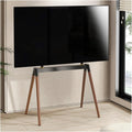 TV-Möbel, 86 Zoll, TV-Halterung, TV-Bodenständer, Fernseher, stabile Holzbasis, Universal-TV-Ständer, Art Stand, universelle hohe TV-Ständer mit