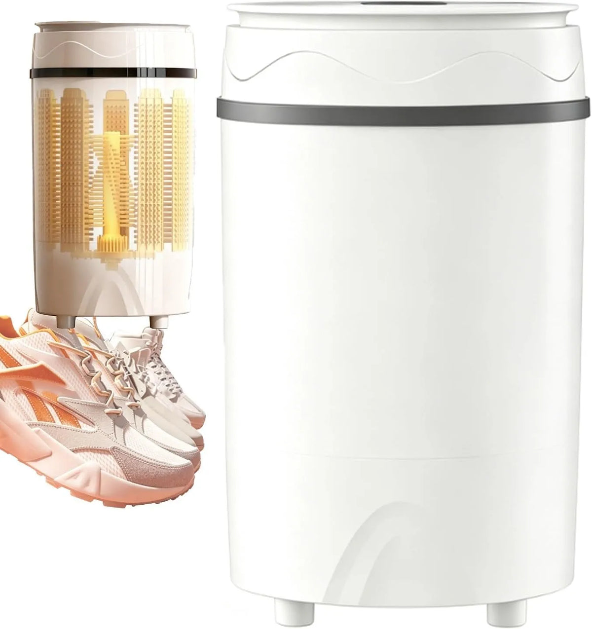 Waschmaschine, Schuhe, Kleidung Waschen, Schleudern, Halbautomatische Waschmaschine