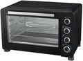 Backofen, 65 x 46 x 40 cm, 60 L, 2500 W, 100 bis 230 °C, Grill, Glas, mit Zubehör