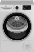 Beko B5T68219 Wäschetrockner, 15 Programme, 8 kg, Weiß, Frontlader Wärmepumpentrockner, Kondenstrockner, Säulenfähig, Aquawave Schontrommel