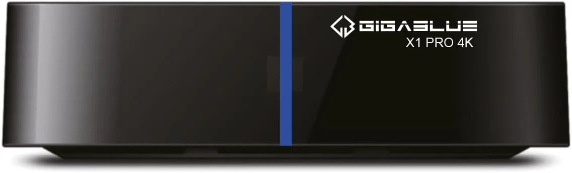 Smart TV, Fernseher, 4K UHD, Android OS, DVB-S2, GigaBlue UHD x1 PRO 4K Android 12 IP-TV/OTT 1x DVB-S2x Sat Tuner Media Player