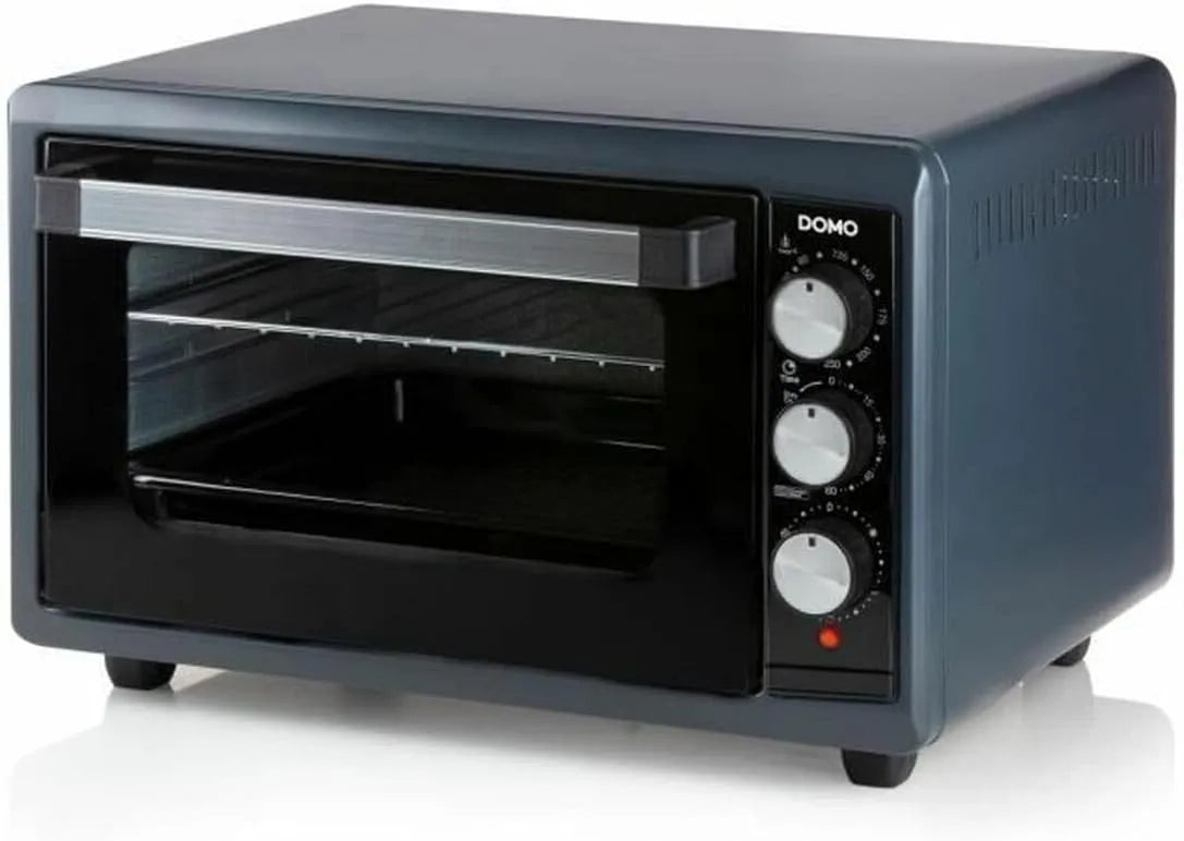 Backofen, 38 L, 1300 W, 30 bis 250 °C, DOMO DO518GO, Grill, 3 Ebenen, Regulierbare Temperatur 30-250°C