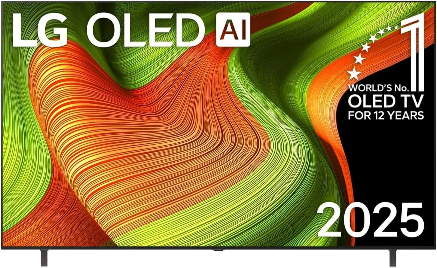 LG OLED77B59LA Gen2 Smart TV, 77 Zoll, 120 Hz, Fernseher, 4K UHD, webOS, Modelljahr 2025, α8 4K AI Prozessor, 195 cm, webOS 25, 4K OLED AI TV