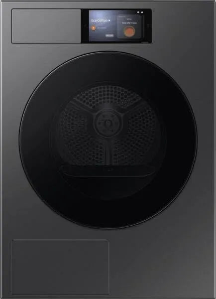 Samsung DV90F09F4SU2 DV90F/24 Wäschetrockner, 9 kg, Touch-Bedienung, WLAN, Schwarz, AI Energy Mode und Dry+, SuperSpeed, WiFi-SmartControl, EEK: A