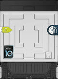 Cecotec Bolero Aguazero 6620 Geschirrspüler, 60 cm, 1850 W, 8 Programme, Einbau, Inverter, 15 Gedecke, Smart Wash, 1850W, FullColor Bildschirm