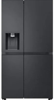 LG GSLE90EVAC Kühlschrank, 628 L, Energieklasse C, No Frost, WLAN, Gefrierfach, Inverter, Total NoFrost, Klasse C, Eis, Crushed Ice- Wasserspender