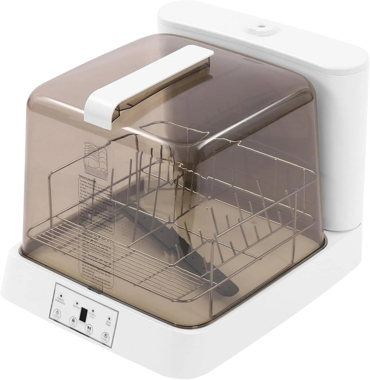 Geschirrspüler 30min, 6 L, 800 W, Spülmaschine, tragbar, Tischgeschirrspüler, Wohnungen