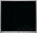 AEG IKE64471xB Kochfeld, 60 cm, 4 Kochzonen, Touch-Bedienung, autark, Edelstahl, Topferkennung & Hob2Hood-Funktion, Herdplatte mit Touchscreen