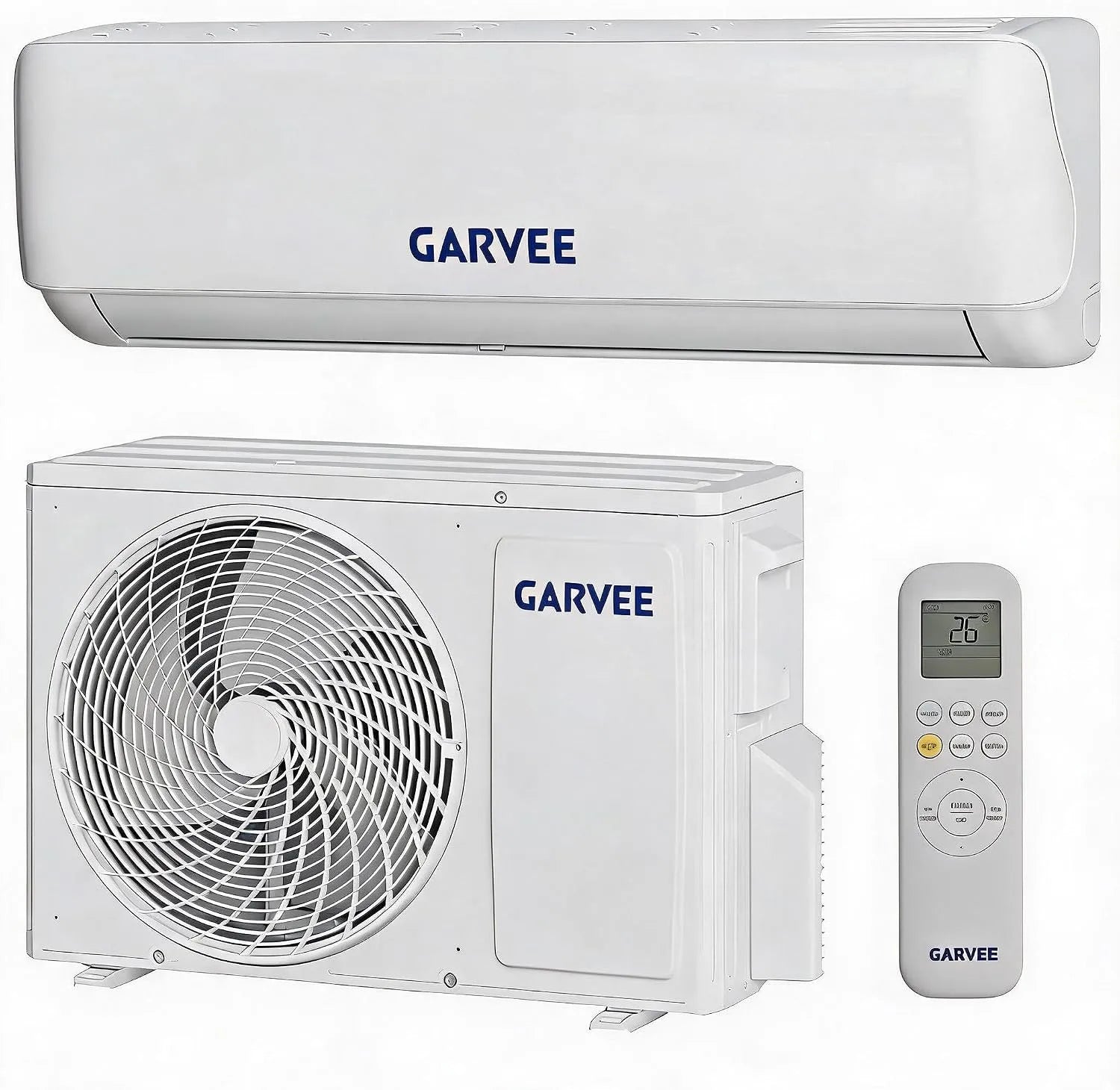 Klimaanlage, Inverter, 5 kW, Heizen & Kühlen, Split-Klimaanlage 12000 BTU